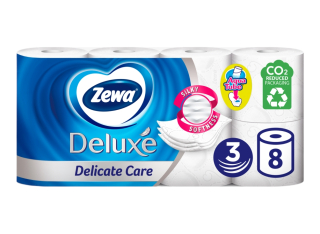 Toaletní papír Zewa Deluxe 3vr. 8ks Delicate